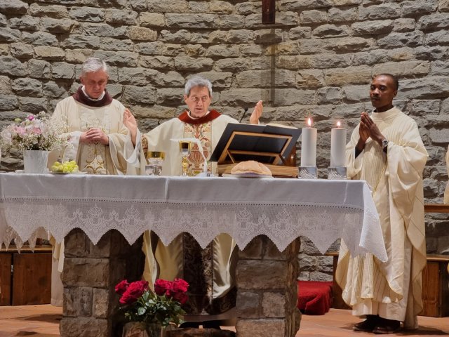 21.09.2024 -50° Anniversario sacerdotale p.Giuliano Riccadonna e saluto a p.Giuseppe Tsongo